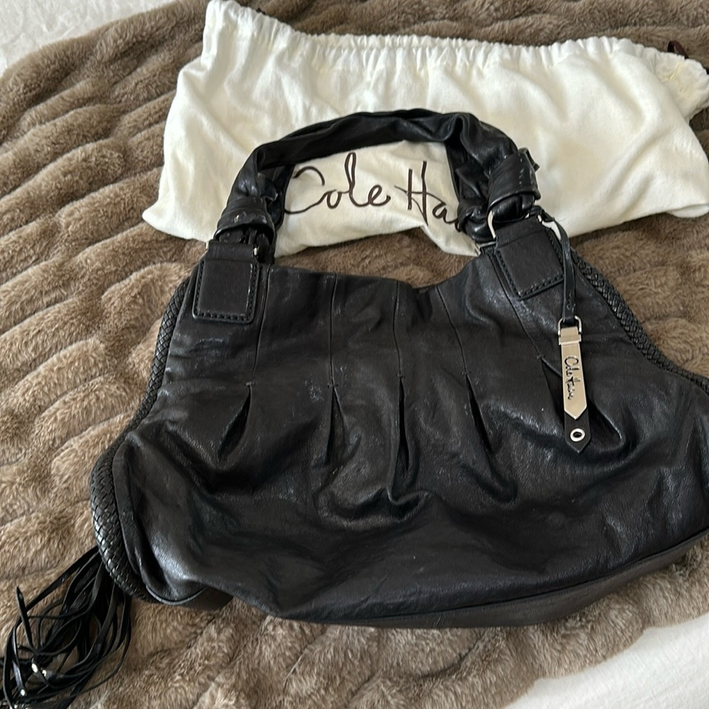 Cole Haan leather bag.